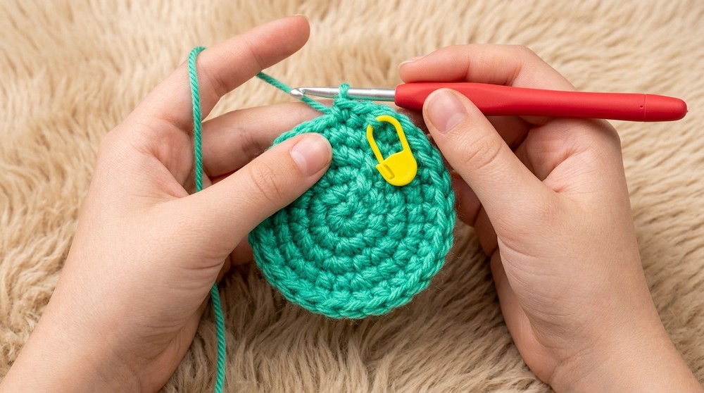 Free Crochet Flower Mirror Keychain Pattern to Style Your Accessories