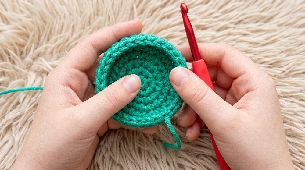 Free Crochet Flower Mirror Keychain Pattern to Style Your Accessories
