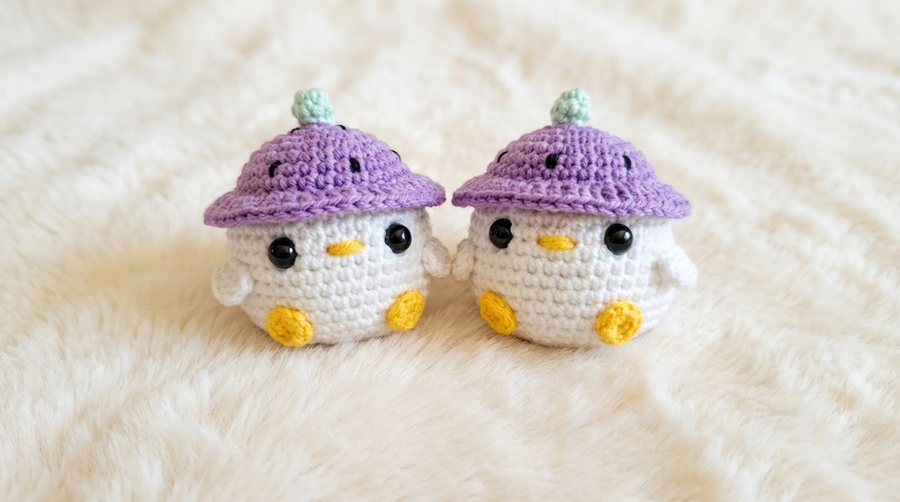 Giftable Crochet Strawberry Duckling Pattern for Special Moments