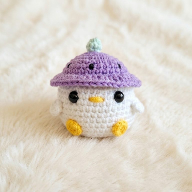 Giftable Crochet Strawberry Duckling Pattern for Special Moments