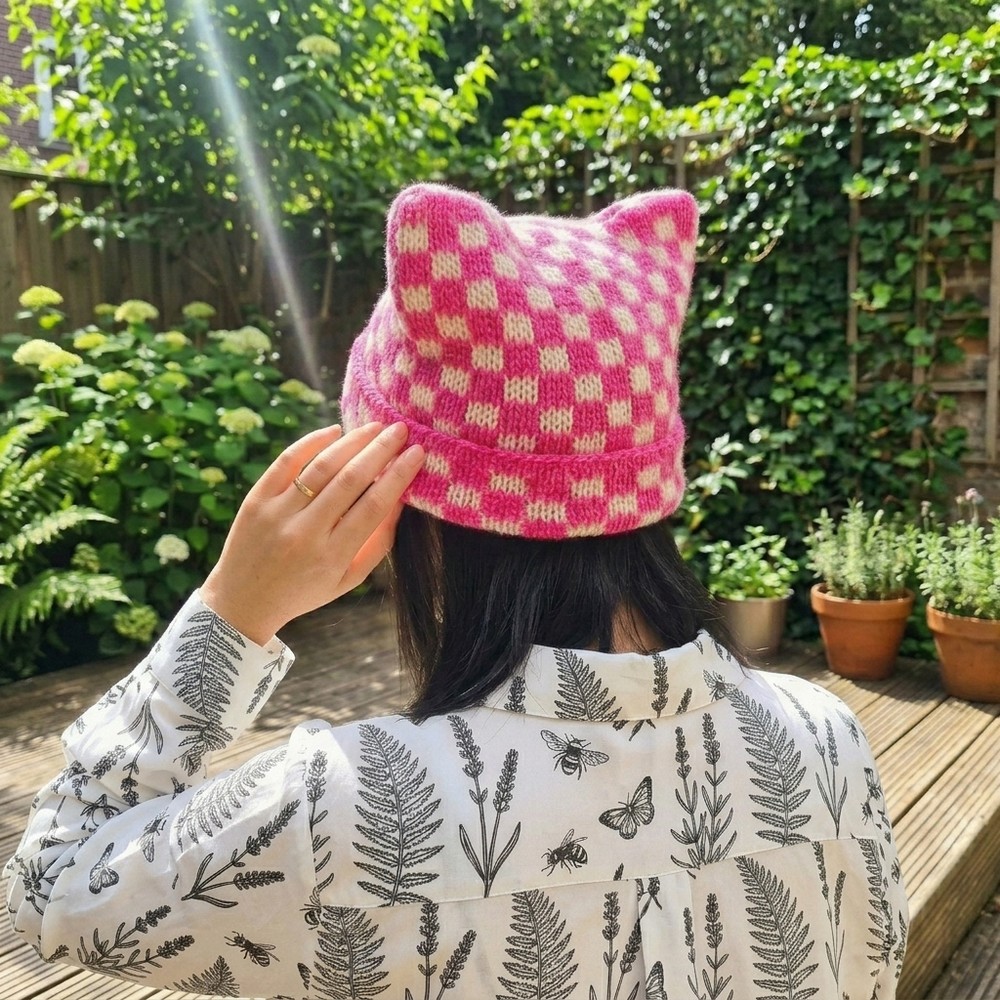 Purrfect Crochet Cat Ear Beanie Pattern for Cat Lovers