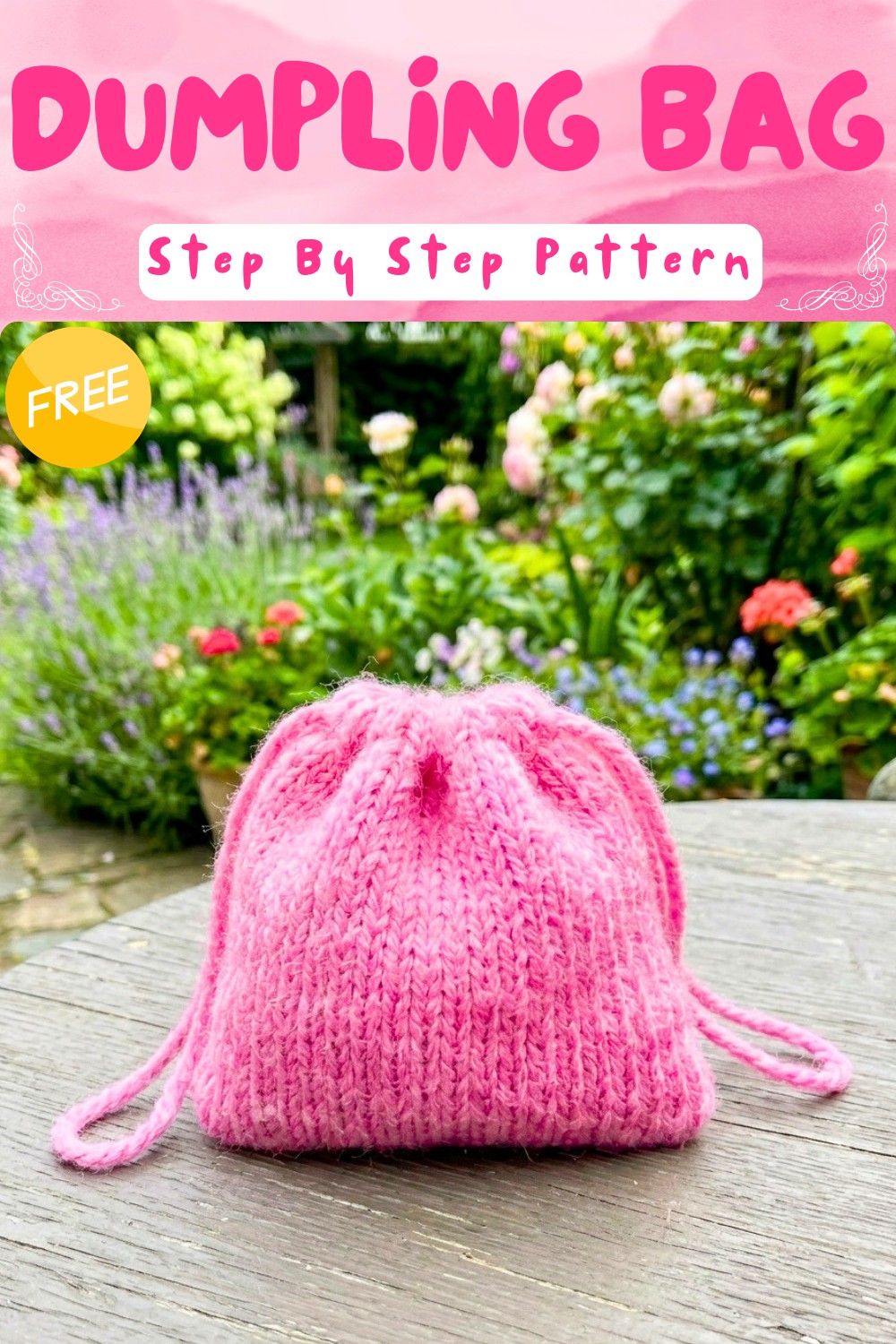 Sweet Crochet Dumpling Bag Pattern for Special Moments