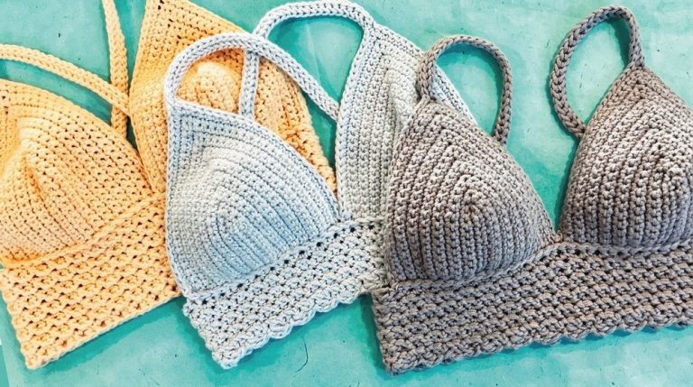 Crochet Basic Bralette Beauty Pattern 1