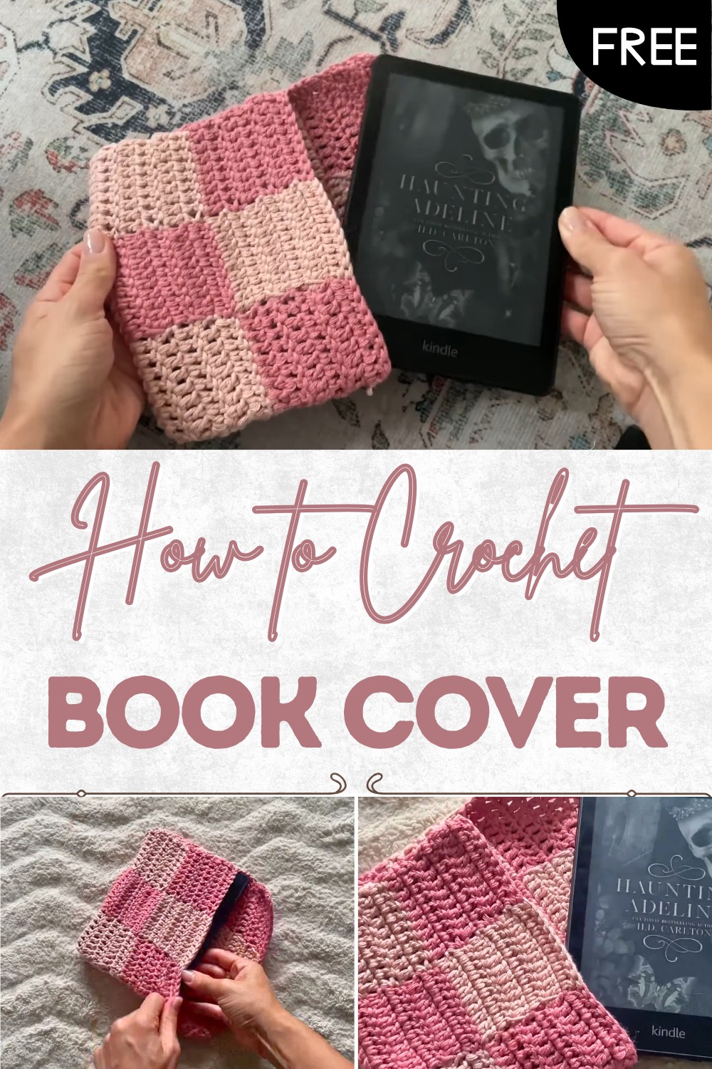 Crochet Book Cover Pattern