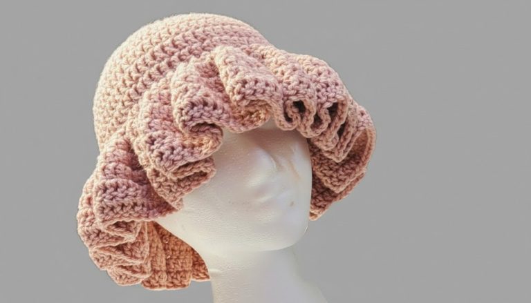 Crochet Bucket Hat Pattern 1
