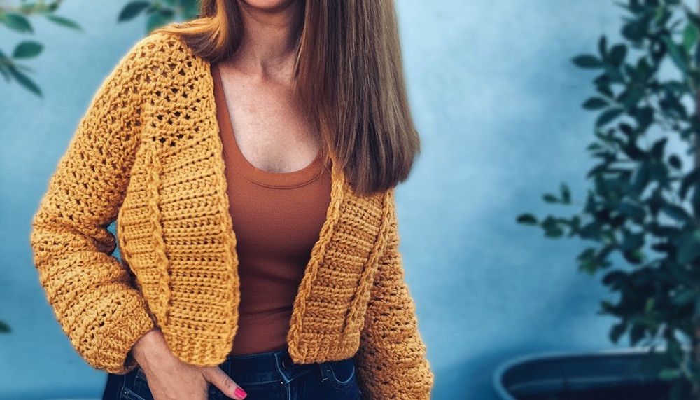 Crochet Cottage Core Cardigan Pattern 1