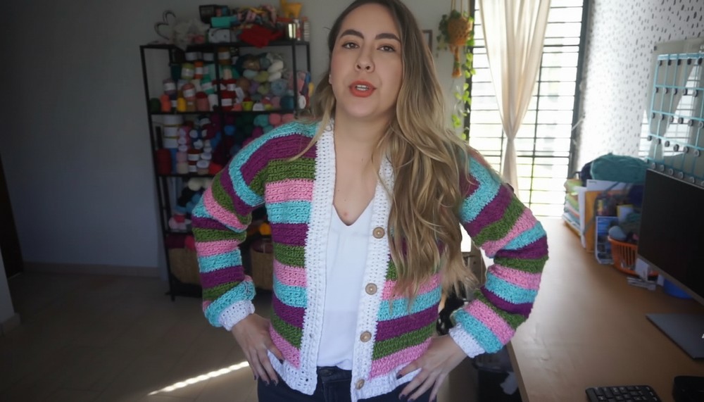 Crochet Cozy Cardigan Pattern 2