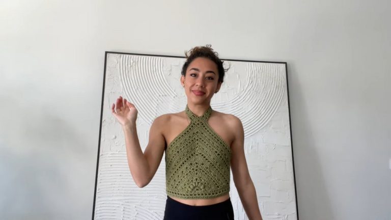 Crochet Halter Top Tutorial 3