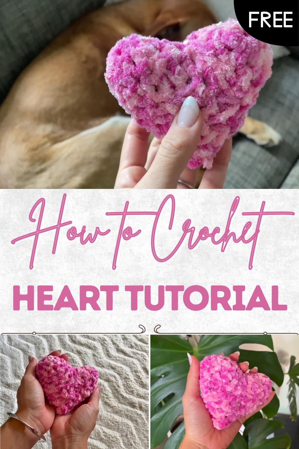 Crochet Heart Tutorial