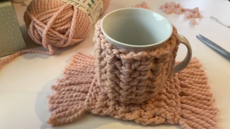 Crochet Mug Rug Pattern 2