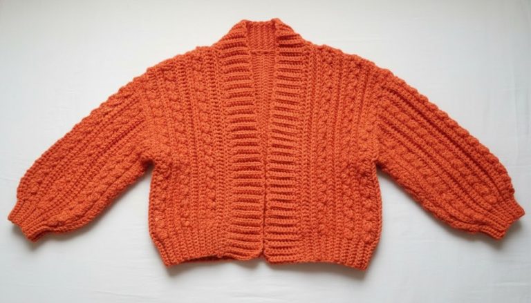Crochet Oversized Cardigan Pattern 1