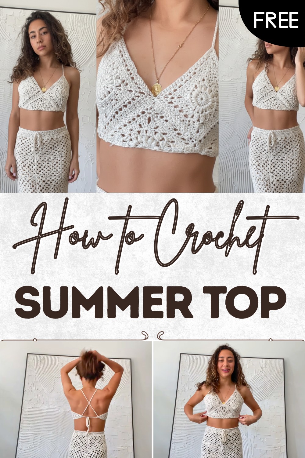 Crochet Summer Top Pattern
