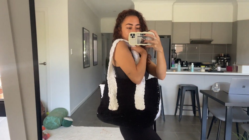 Crochet Tote Bag Tutorial 2