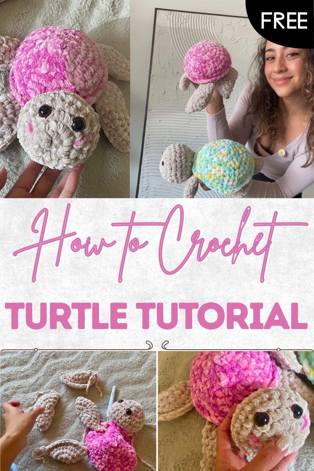 Crochet Turtle Tutorial