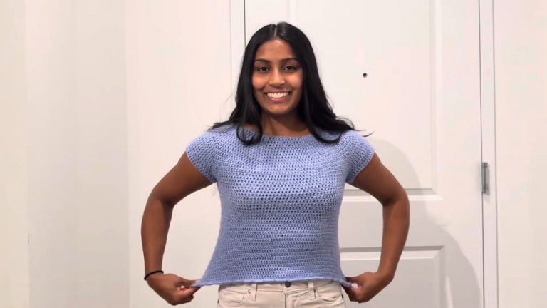 Easy Crochet Basic Top Pattern 2