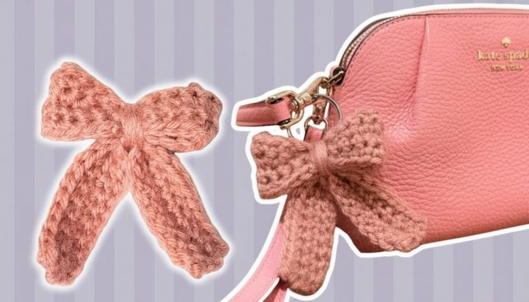 Easy Crochet Bow Tutorial 1