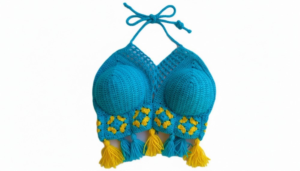 Easy Crochet Bralette Top Totural 1