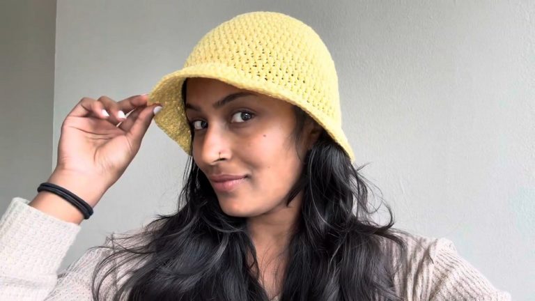 Easy Crochet Bucket Hat In 2 Hours 2