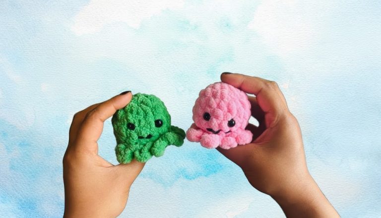 Easy Crochet Octopus Tutorial 1