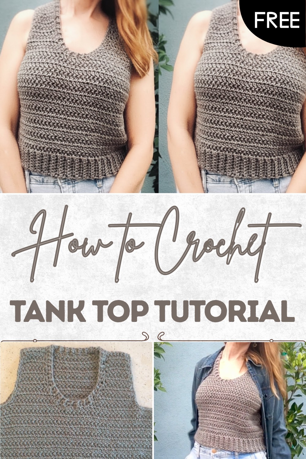 Quick & Easy Crochet Tank Top Tutorial