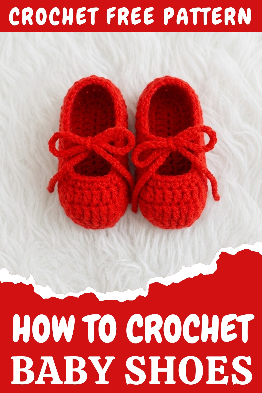 Crochet Baby Shoes Pattern