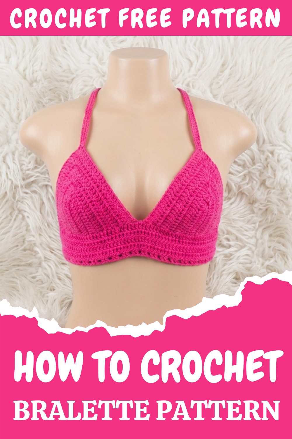 Crochet Bralette Pattern