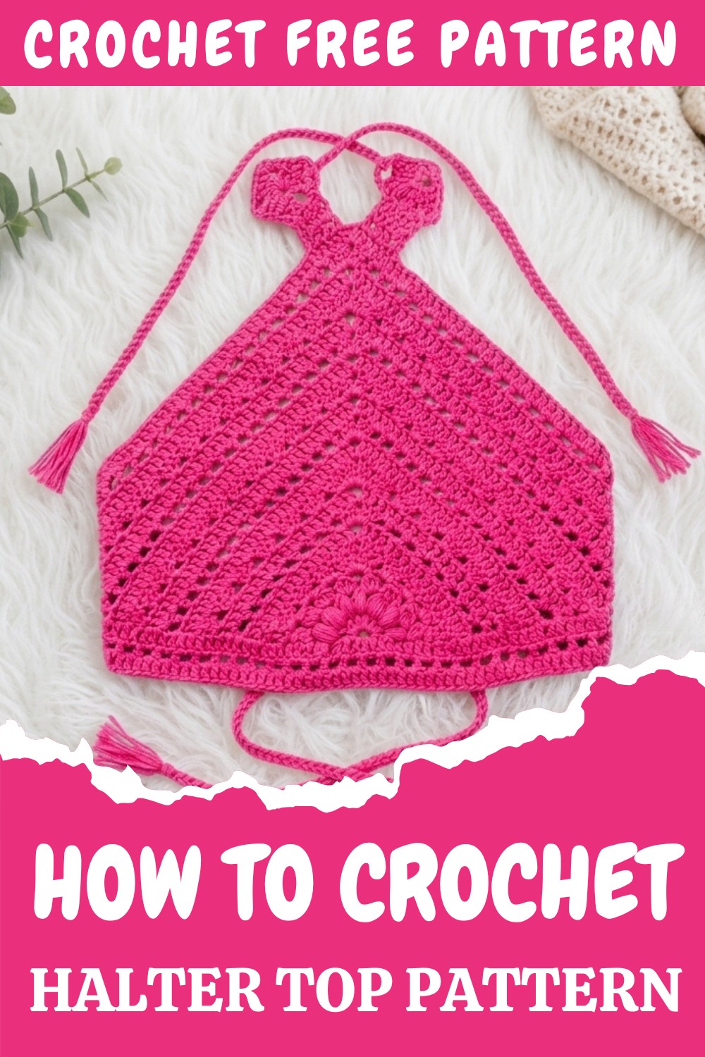 Crochet Halter Top Pattern