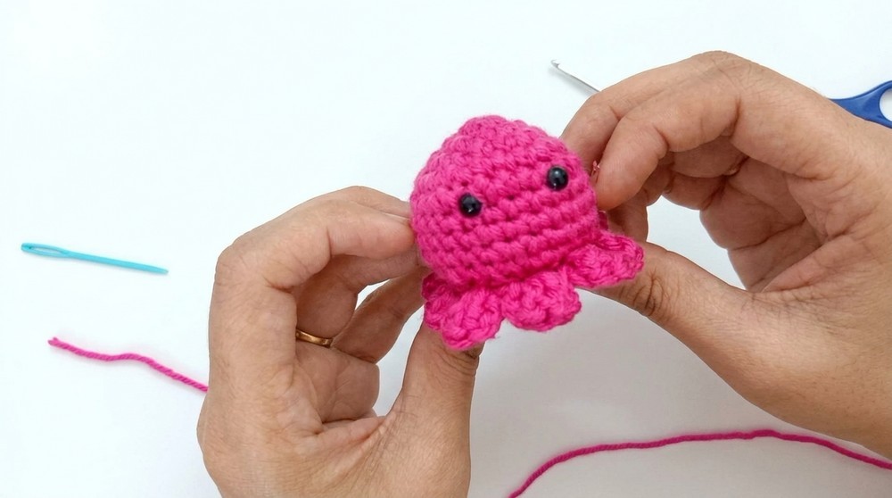 Crochet Octopus Amigurumi Pattern 3