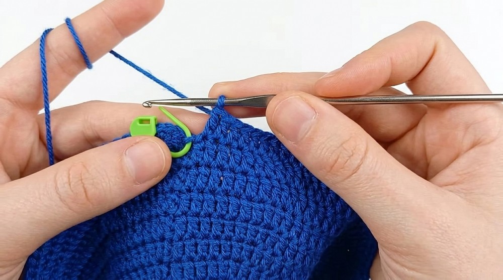 Crochet Ruffle Hat Pattern 2
