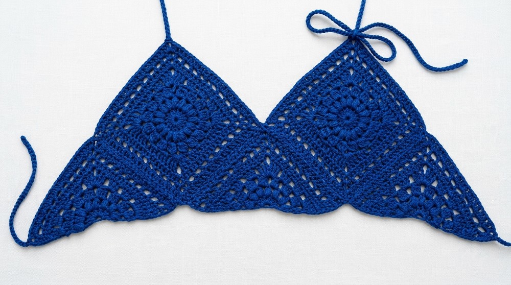 Crochet Summer Bralette Top Pattern 3