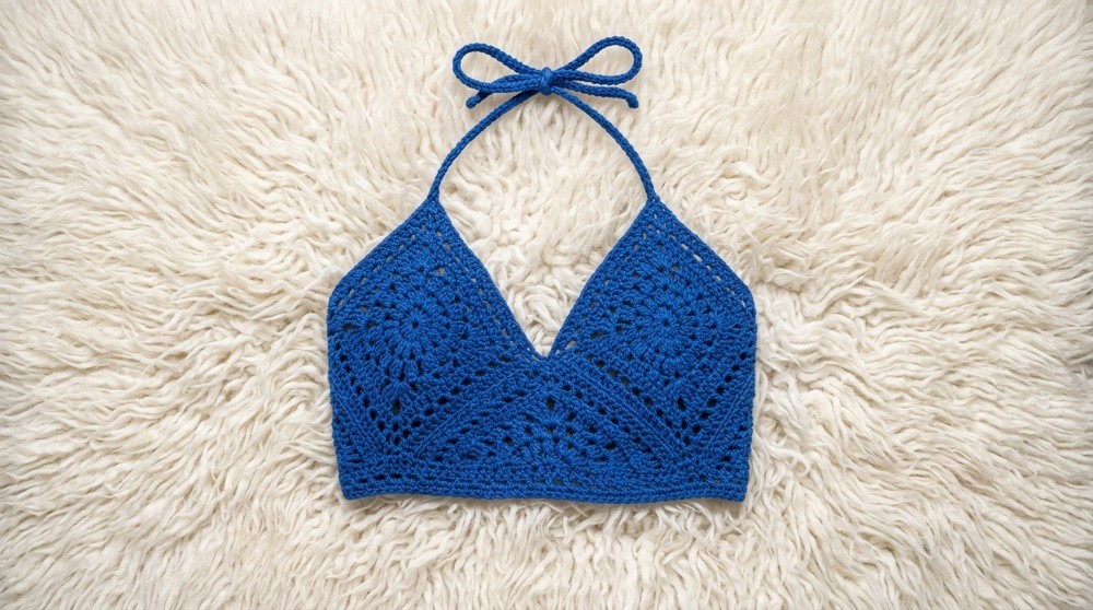 Crochet Summer Bralette Top Pattern 4