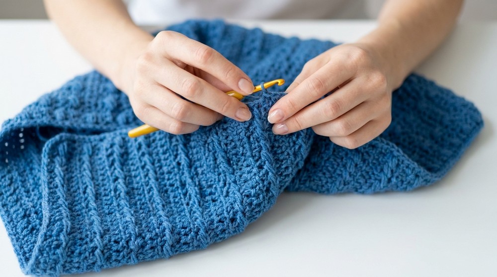 Free Top Down Crochet Sweater Pattern You’ll Love 5