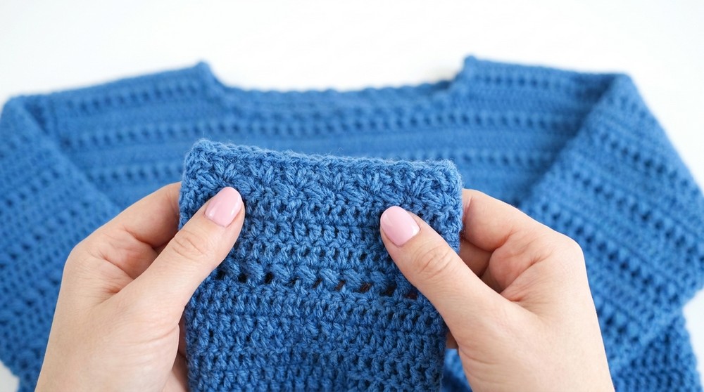 Free Top Down Crochet Sweater Pattern You’ll Love 6