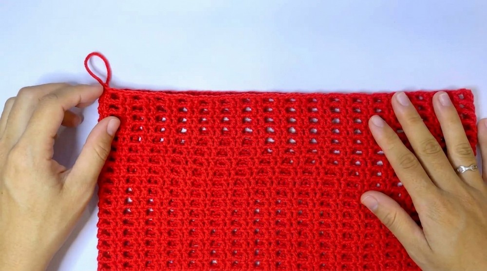 Crochet Waffle Crop Top Pattern
