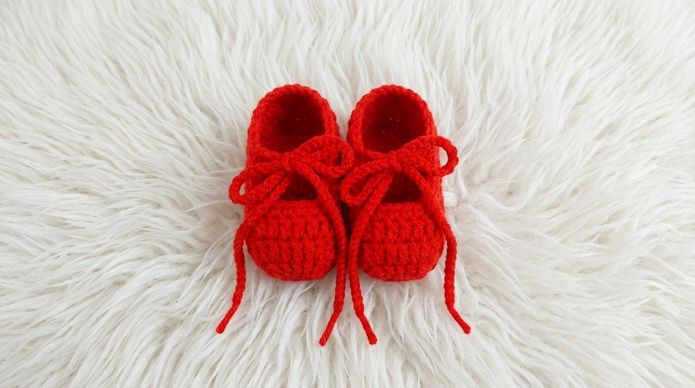 Crochet Baby Shoes Pattern