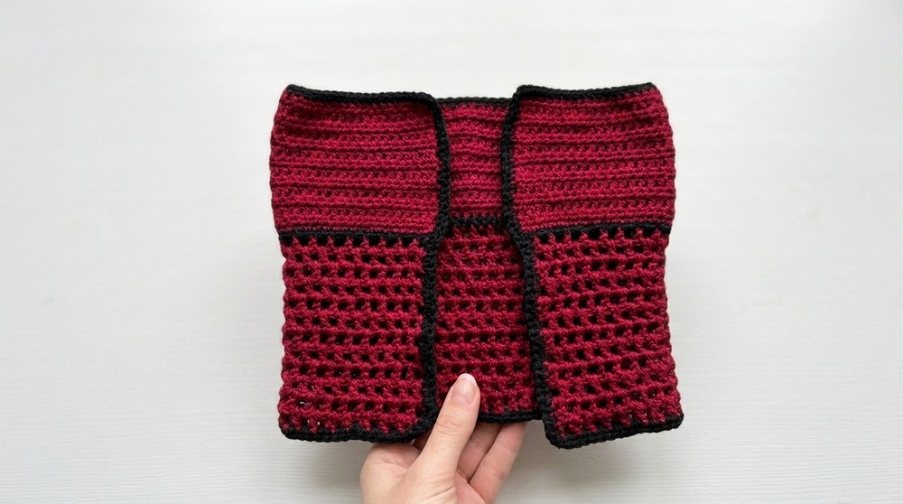 Summer-Ready Mesh Cinch Tank Top – Free Crochet Pattern 6
