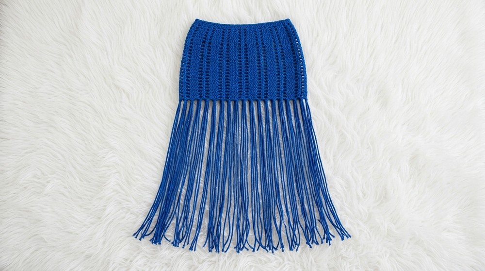 Crochet Beach Cover-up Skirt Pattern 4