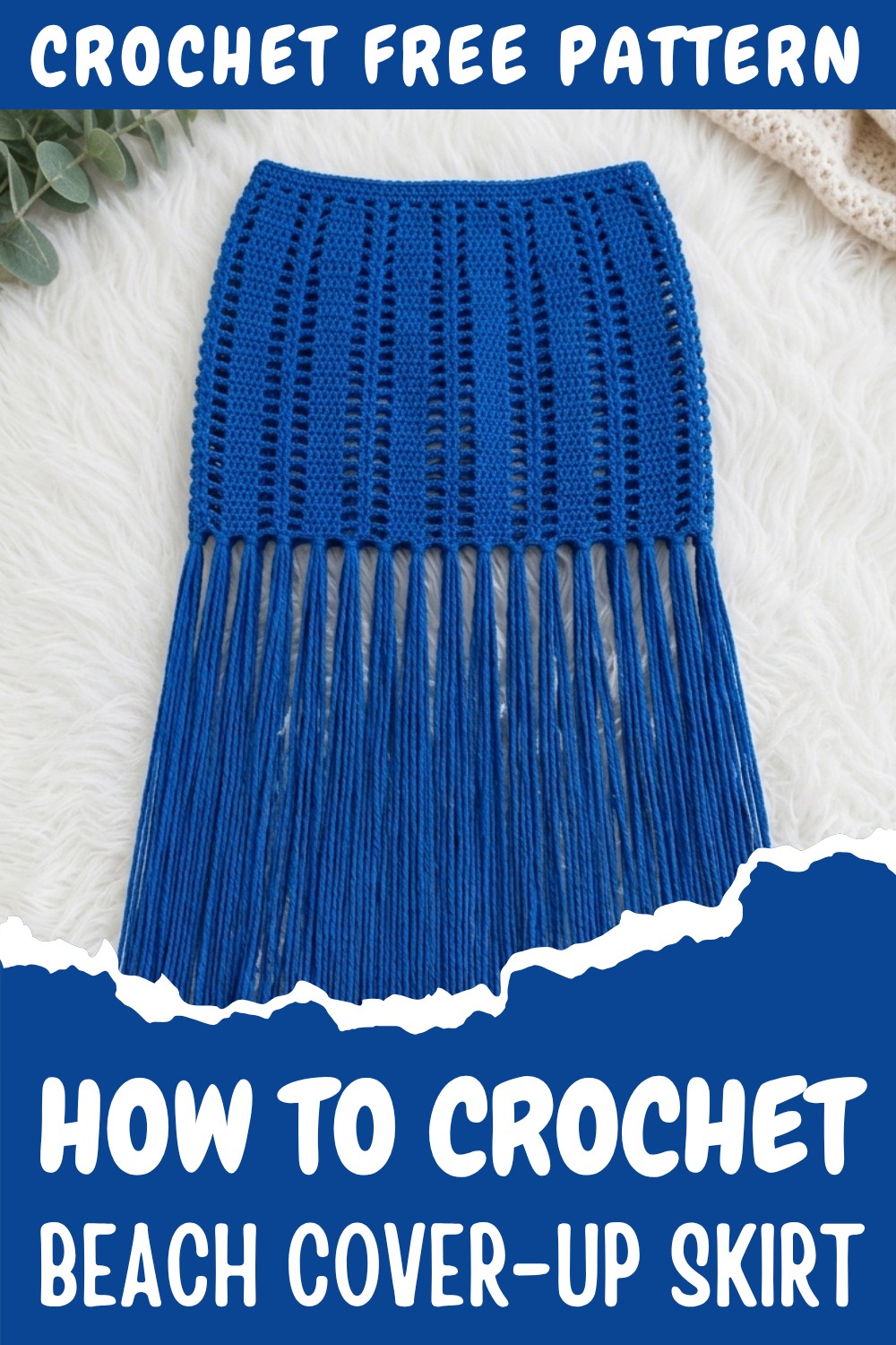 Crochet Beach Cover-up Skirt Pattern