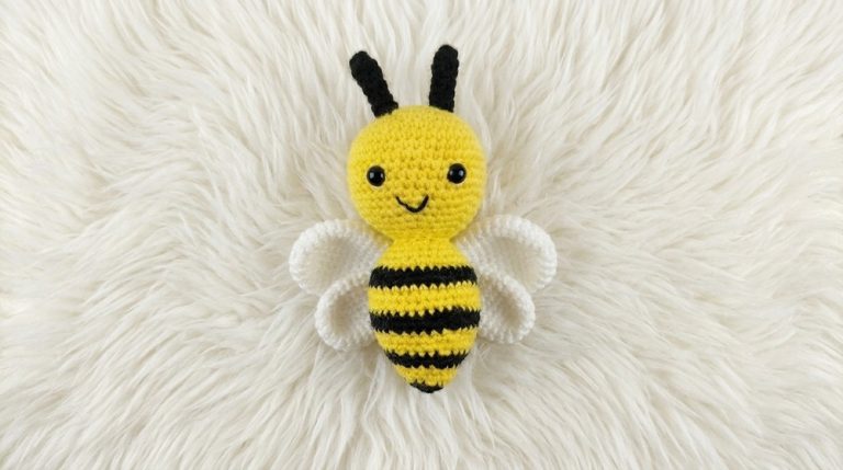 Crochet Bee Amigurumi Pattern 4