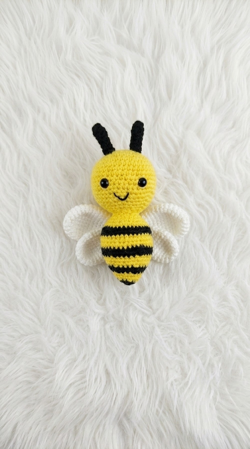 Crochet Bee Amigurumi Pattern 5