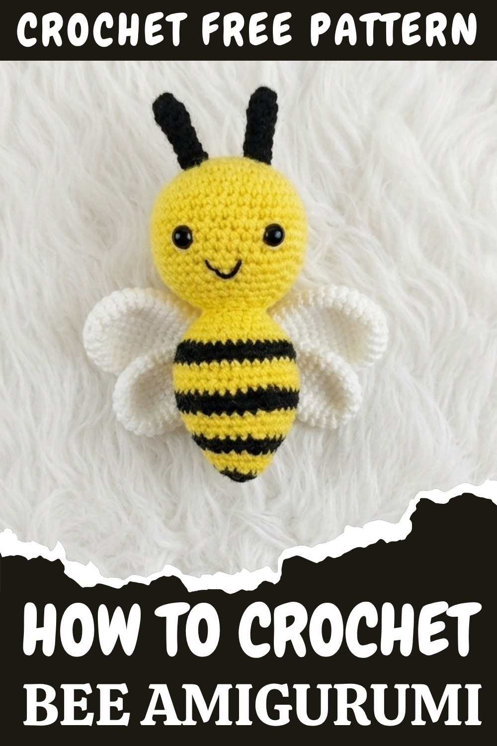 Crochet Bee Amigurumi Pattern