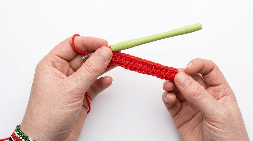 Crochet Bikini Top Watermelon Pattern 1