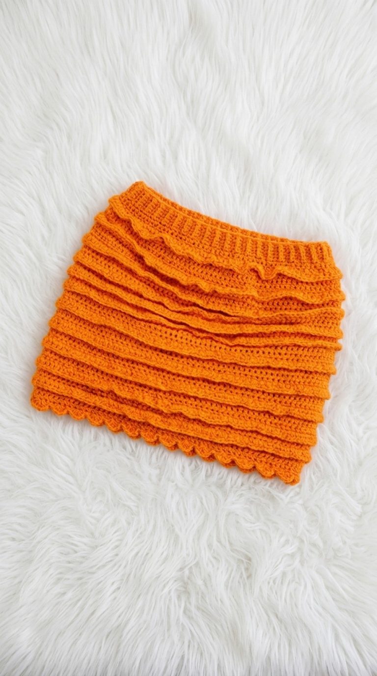 Crochet Bloomers Skirt Pattern 5
