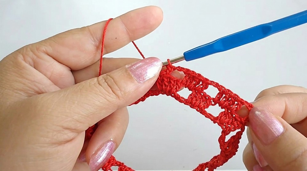 Crochet Bow Hair Tie Pattern 2