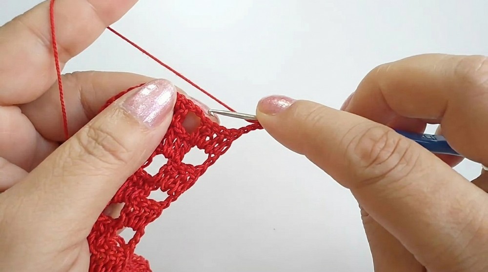 Crochet Bow Hair Tie Pattern 3
