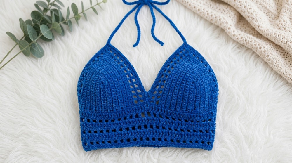 Crochet Bralette Top Pattern 4