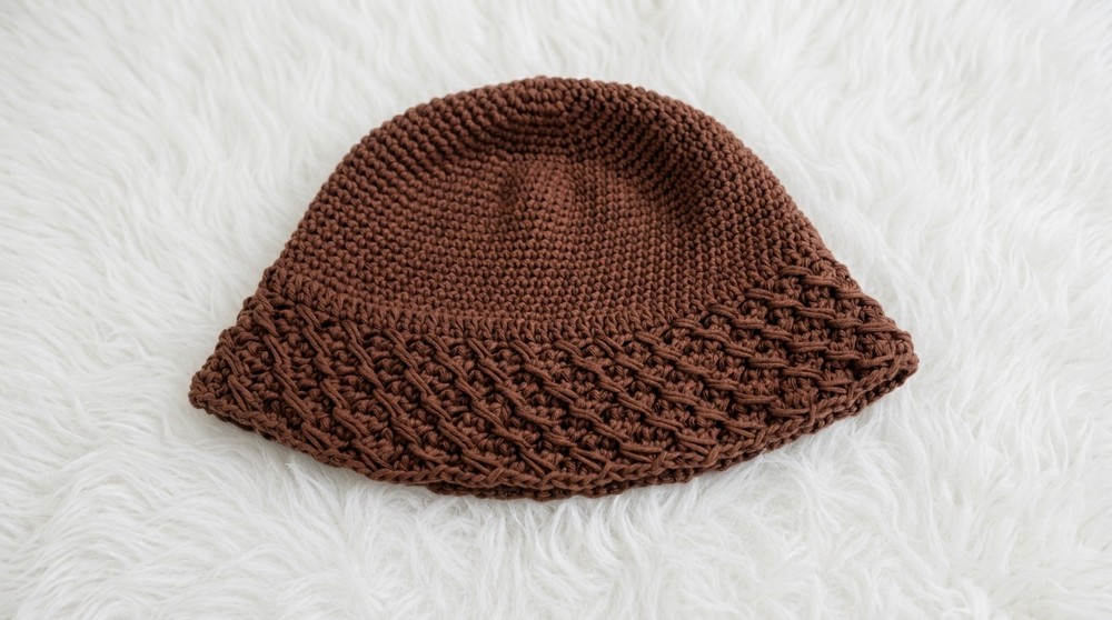 Crochet Bucket Hat Pattern 4