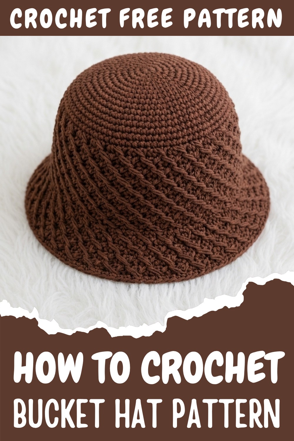 Crochet Bucket Hat Pattern