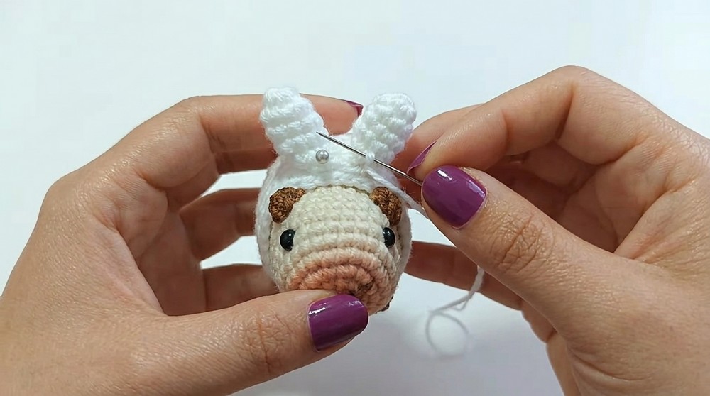 Crochet Bunny Costume for Capybara Pattern 3