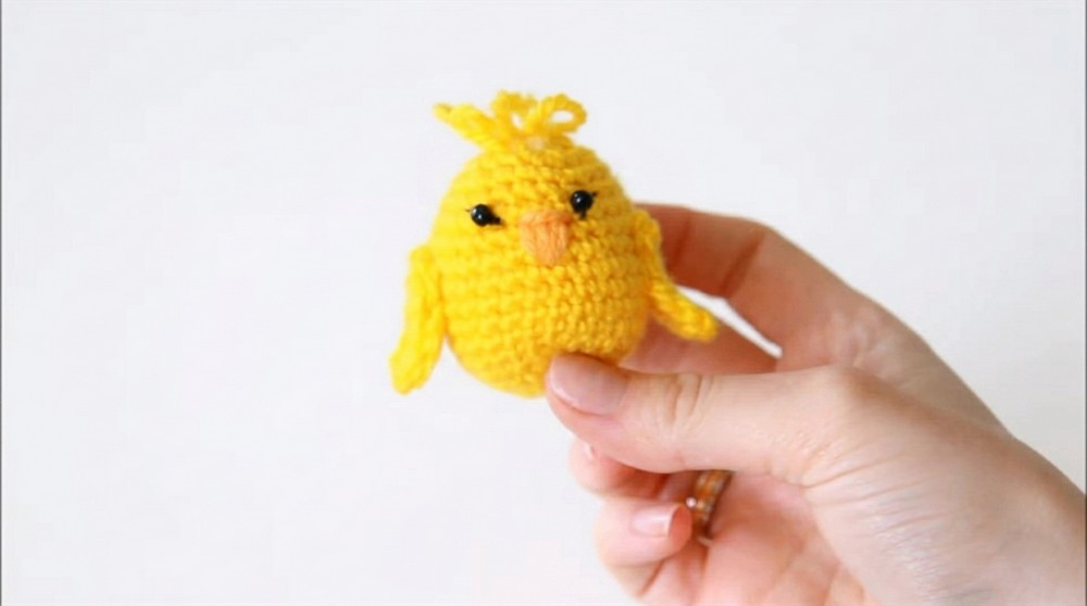 Crochet Chick And Egg Pattern 3